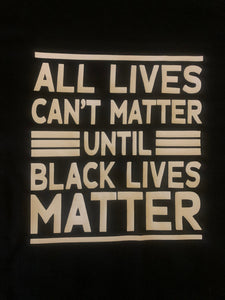 Custom "BLM" T-Shirt